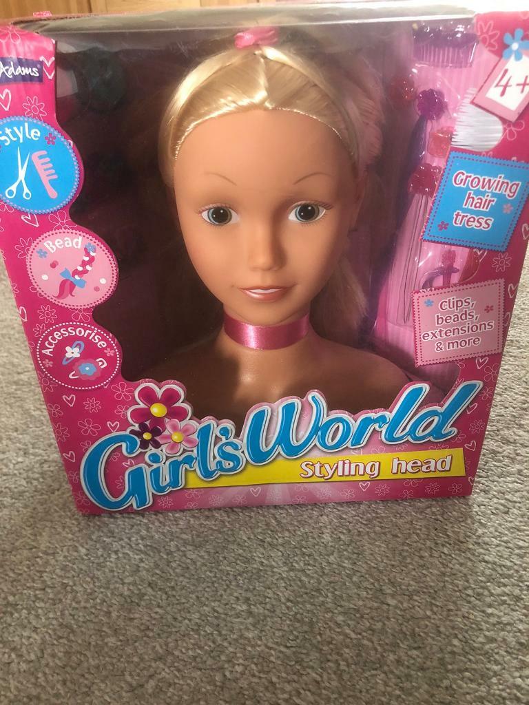 girls world styling head